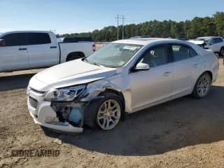 2015 Chevrolet Malibu LT with VIN 1G11C5SL7FF249586, listed as a Copart auction lot 81039515 with 120,585 mi miles and Salvage title. Bid and sale history available at DreamBid. Image 1.