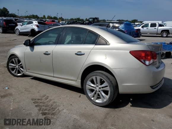 2013 Chevrolet Cruze LTZ with VIN 1G1PG5SB5D7286651, listed as a Copart auction lot 81876485 with 140,810 mi miles and Salvage title. Bid and sale history available at DreamBid. Image 2.