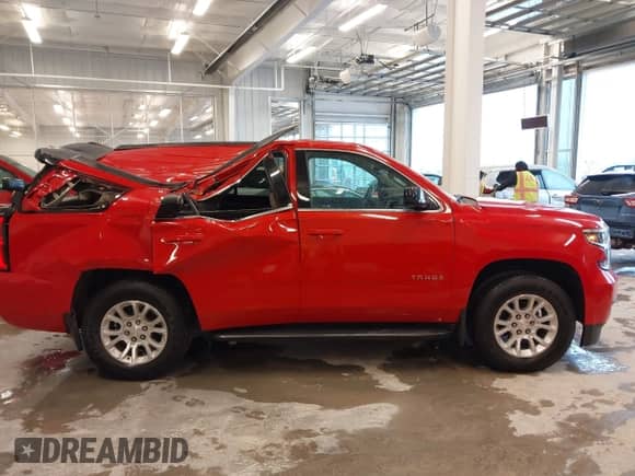 2019 Chevrolet Tahoe LS with VIN 1GNSKAEC4KR331746, listed as a IAAI auction lot 41946405 with 72,617 mi miles and . Bid and sale history available at DreamBid. Image 13.