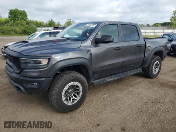 2024 Ram 1500 TRX с VIN 1C6SRFU91RN141399, выставлен на аукционе Copart как лот 58398805 с пробегом 19 660 миль миль и Списание • Salvage title. История ставок и продаж доступна на DreamBid. Изображение 1.