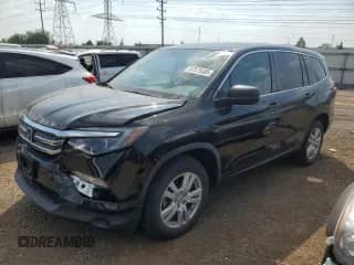2018 Honda Pilot LX с VIN 5FNYF6H17JB058711, выставлен на аукционе Copart как лот 67575485 с пробегом 24 494 миль миль и Списание • Salvage title. История ставок и продаж доступна на DreamBid. Изображение 1.