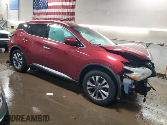 2016 Nissan Murano SL с VIN 5N1AZ2MHXGN157873, выставлен на аукционе Copart как лот 43400935 с пробегом 62 384 миль миль и Списание • Salvage title. История ставок и продаж доступна на DreamBid. Изображение 4.