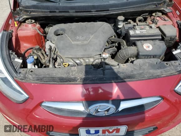 2014 Hyundai Accent SE с VIN KMHCU5AEXEU158785, выставлен на аукционе Copart как лот 60112505 с пробегом 83 630 миль миль и Списание • Salvage title. История ставок и продаж доступна на DreamBid. Изображение 11.