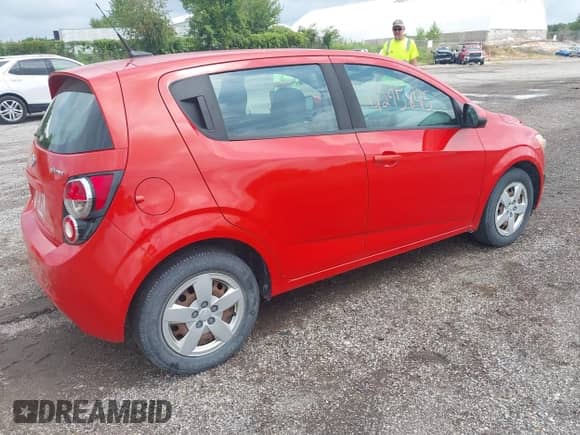2013 Chevrolet Sonic LS with VIN 1G1JA6SH4D4216836, listed as a IAAI auction lot 42958415 with 115,236 mi miles and . Bid and sale history available at DreamBid. Image 4.
