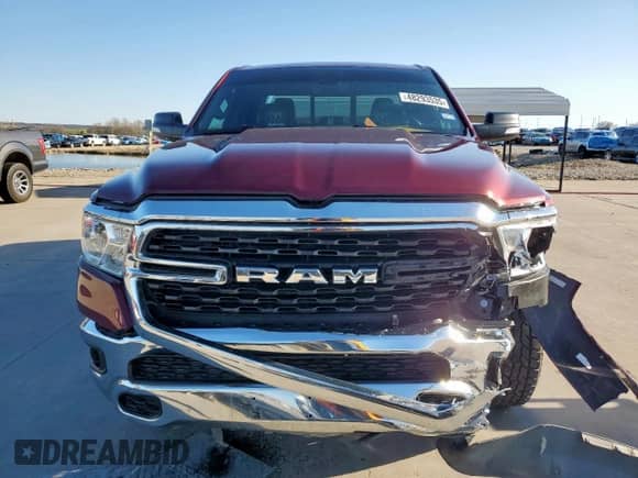 2022 Ram 1500 Lone Star z VIN 1C6RREBT7NN228547, wystawiony jako Copart lot #48293535 z przebiegiem 65 368 mil mil oraz Szkoda całkowita • Salvage title. Historia ofert i sprzedaży dostępna na DreamBid. Obrazek 5.