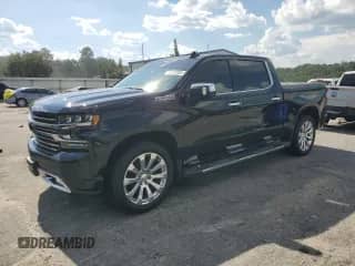 2019 Chevrolet Silverado 1500 High Country с VIN 3GCUYHED0KG249238, выставлен на аукционе Copart как лот 66172385 с пробегом 71 869 миль миль и Списание • Salvage title. История ставок и продаж доступна на DreamBid. Изображение 1.