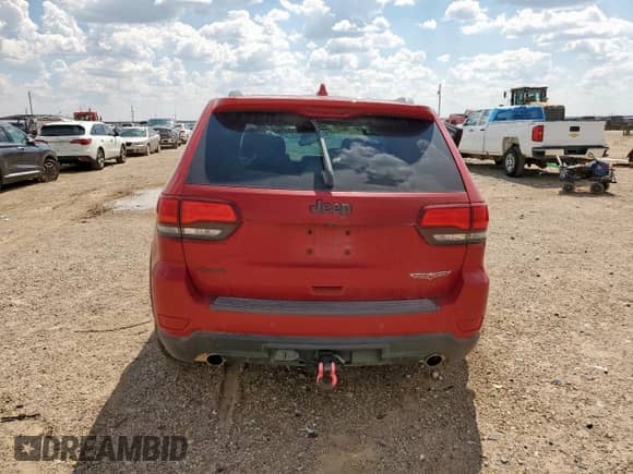 2021 Jeep Grand Cherokee Trailhawk с VIN 1C4RJFLG4MC868541, выставлен на аукционе Copart как лот 80740275 с пробегом Не указан миль и Списание • Salvage title. История ставок и продаж доступна на DreamBid. Изображение 6.