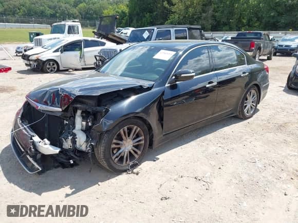 2012 Hyundai Genesis 3.8L с VIN KMHGC4DD7CU211831, выставлен на аукционе IAAI как лот 42982653 с пробегом 97 281 миль миль и . История ставок и продаж доступна на DreamBid. Изображение 2.