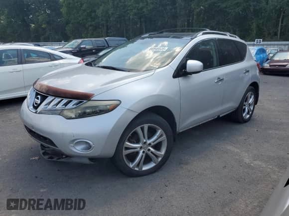 2009 Nissan Murano S z VIN JN8AZ18WX9W108178, wystawiony jako Copart lot #66948535 z przebiegiem 130 739 mil mil oraz Szkoda całkowita • Salvage title. Historia ofert i sprzedaży dostępna na DreamBid. Obrazek 1.
