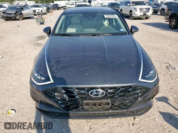 2022 Hyundai Sonata SEL with VIN KMHL64JA2NA197938, listed as a Copart auction lot 80293945 with 16,025 mi miles and Salvage title. Bid and sale history available at DreamBid. Image 5.