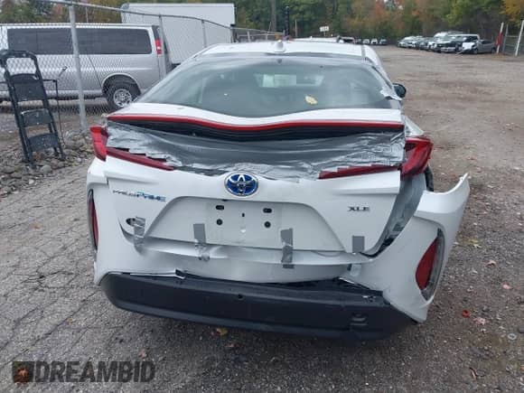 2022 Toyota Prius XLE with VIN JTDKAMFP9N3220440, listed as a IAAI auction lot 43428027 with 34,374 mi miles and . Bid and sale history available at DreamBid. Image 16.