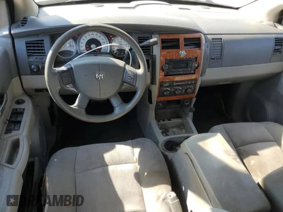 2007 Dodge Durango SLT with VIN 1D8HD48P47F538421, listed as a Copart auction lot 47455995 with 191,161 mi miles and Clean title. Bid and sale history available at DreamBid. Image 8.