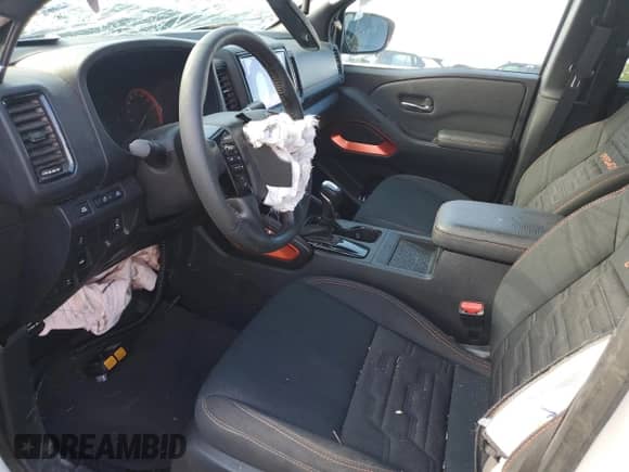 2023 Nissan Frontier SV with VIN 1N6ED1EK7PN658046, listed as a Copart auction lot 71054315 with 53,063 mi miles and Salvage title. Bid and sale history available at DreamBid. Image 7.