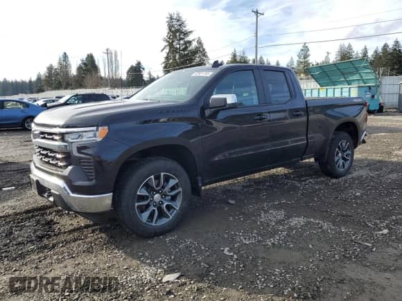 2023 Chevrolet Silverado 1500 LT with VIN 1GCRDDEK6PZ238132, listed as a Copart auction lot 42921755 with 50,430 mi miles and Salvage title. Bid and sale history available at DreamBid. Image 1.