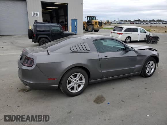 2014 Ford Mustang V6 with VIN 1ZVBP8AM1E5224499, listed as a Copart auction lot 81845745 with 169,504 mi miles and Salvage title. Bid and sale history available at DreamBid. Image 3.