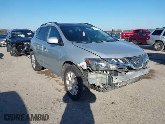 2014 Nissan Murano SV с VIN JN8AZ1MUXEW417857, выставлен на аукционе IAAI как лот 41120037 с пробегом 129 377 миль миль и . История ставок и продаж доступна на DreamBid. Изображение 1.
