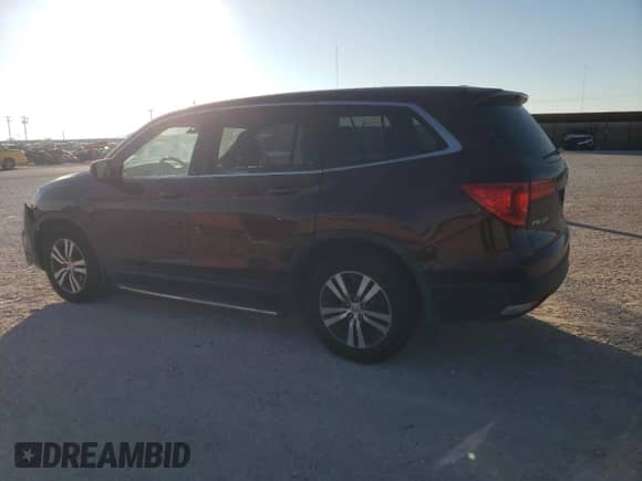 2016 Honda Pilot EX with VIN 5FNYF5H4XGB052107, listed as a Copart auction lot 88799115 with 81,031 mi miles and Salvage title. Bid and sale history available at DreamBid. Image 2.