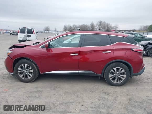 2018 Nissan Murano SV с VIN 5N1AZ2MG4JN163330, выставлен на аукционе IAAI как лот 41729187 с пробегом 94 229 миль миль и . История ставок и продаж доступна на DreamBid. Изображение 14.