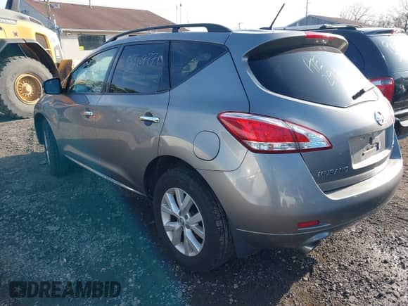 2012 Nissan Murano S with VIN JN8AZ1MW3CW237134, listed as a IAAI auction lot 41948297 with Not provided miles and . Bid and sale history available at DreamBid. Image 3.