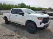 2024 Chevrolet Silverado 1500 Custom Trail Boss with VIN 3GCPDCEK4RG363666, listed as a Copart auction lot 53401795 with 4,336 mi miles and Salvage title. Bid and sale history available at DreamBid. Image 4.