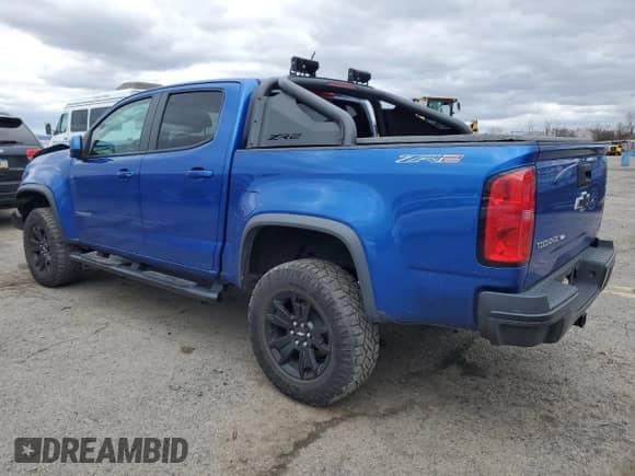 2020 Chevrolet Colorado 4WD ZR2 с VIN 1GCGTEEN5L1176189, выставлен на аукционе Copart как лот 47744665 с пробегом 46 737 миль миль и Списание • Salvage title. История ставок и продаж доступна на DreamBid. Изображение 2.