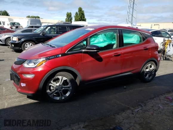 2019 Chevrolet Bolt EV LT z VIN 1G1FY6S08K4115453, wystawiony jako Copart lot #63633873 z przebiegiem 42 421 mil mil oraz . Historia ofert i sprzedaży dostępna na DreamBid. Obrazek 1.