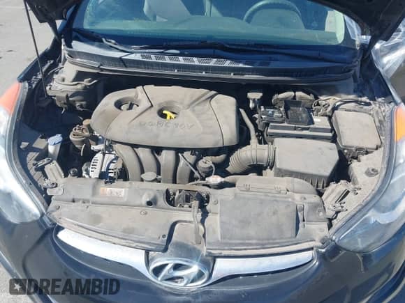 2013 Hyundai Elantra GLS z VIN 5NPDH4AE0DH301646, wystawiony jako IAAI lot #43439483 z przebiegiem 99 933 mil mil oraz . Historia ofert i sprzedaży dostępna na DreamBid. Obrazek 10.