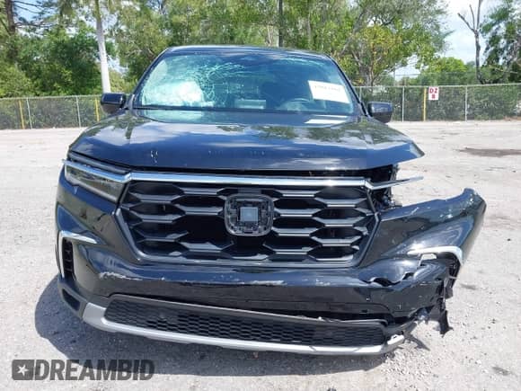 2024 Honda Pilot EX-L with VIN 5FNYG2H49RB014141, listed as a IAAI auction lot 42013162 with 13,351 mi miles and . Bid and sale history available at DreamBid. Image 13.