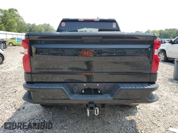 2024 Chevrolet Silverado 1500 Custom Trail Boss with VIN 3GCPDCEK9RG328282, listed as a Copart auction lot 59040895 with Not provided miles and Salvage title. Bid and sale history available at DreamBid. Image 6.