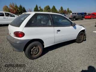 1997 Chevrolet Metro z VIN 2C1MR226XV6753048, wystawiony jako Copart lot #74398314 z przebiegiem 178 088 mil mil oraz Szkoda całkowita • Salvage title. Historia ofert i sprzedaży dostępna na DreamBid. Obrazek 3.