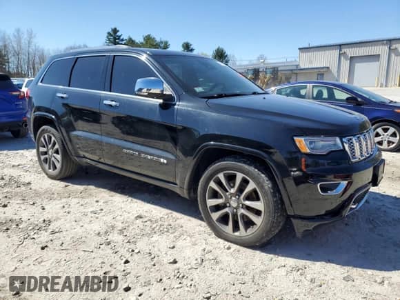 2018 Jeep Grand Cherokee Overland with VIN 1C4RJFCT5JC175406, listed as a Copart auction lot 51811814 with 88,923 mi miles and Non repairable. Bid and sale history available at DreamBid. Image 4.