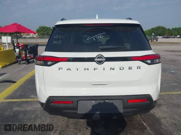 2025 Nissan Pathfinder SV с VIN 5N1DR3BA6SC227415, выставлен на аукционе IAAI как лот 41859448 с пробегом 996 миль миль и . История ставок и продаж доступна на DreamBid. Изображение 17.