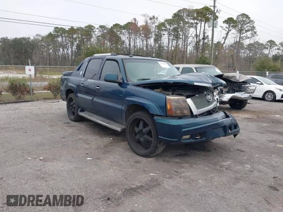 2005 Cadillac Escalade EXT with VIN 3GYEK62N55G171223, listed as a IAAI auction lot 41190381 with 175,903 mi miles and . Bid and sale history available at DreamBid. Image 1.
