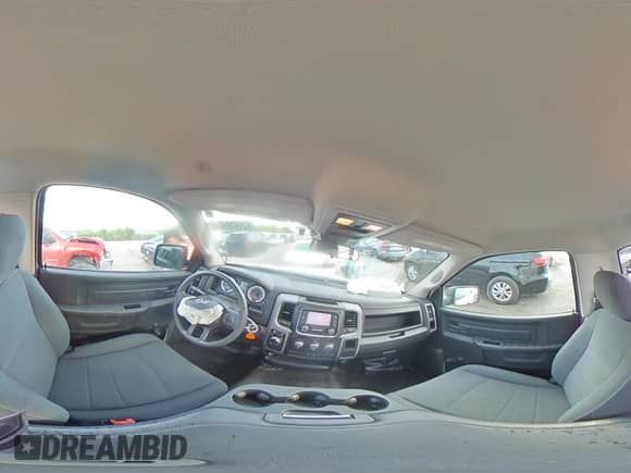 2022 Ram 1500 Tradesman with VIN 3C6JR6DT4NG193376, listed as a Copart auction lot 62608504 with 54,285 mi miles and Salvage title. Bid and sale history available at DreamBid. Image 12.