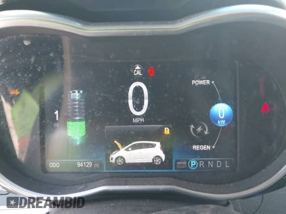 2015 Chevrolet Spark LT with VIN KL8CL6S01FC779428, listed as a IAAI auction lot 42437631 with 94,129 mi miles and . Bid and sale history available at DreamBid. Image 7.