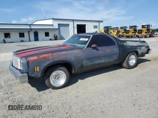 1977 Chevrolet El Camino with VIN 1C80U7D455139, listed as a Copart auction lot 64403305 with 16,628 mi miles and Clean title. Bid and sale history available at DreamBid. Image 1.