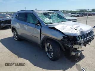 2018 Jeep Compass Limited z VIN 3C4NJDCB5JT362059, wystawiony jako IAAI lot #42719738 z przebiegiem Nie podano mil oraz . Historia ofert i sprzedaży dostępna na DreamBid. Obrazek 1.