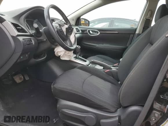 2019 Nissan Sentra SV with VIN 3N1AB7AP8KY298795, listed as a Copart auction lot 55068275 with 155,579 mi miles and Salvage title. Bid and sale history available at DreamBid. Image 7.