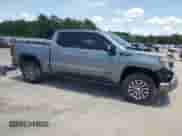 2021 GMC Sierra 1500 AT4 with VIN 1GTU9EET7MZ201306, listed as a Copart auction lot 60824955 with Not provided miles and Salvage title. Bid and sale history available at DreamBid. Image 4.