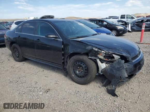 2016 Chevrolet Impala Police Police with VIN 2G1WD5E33G1103788, listed as a Copart auction lot 65423354 with 136,272 mi miles and Salvage title. Bid and sale history available at DreamBid. Image 4.