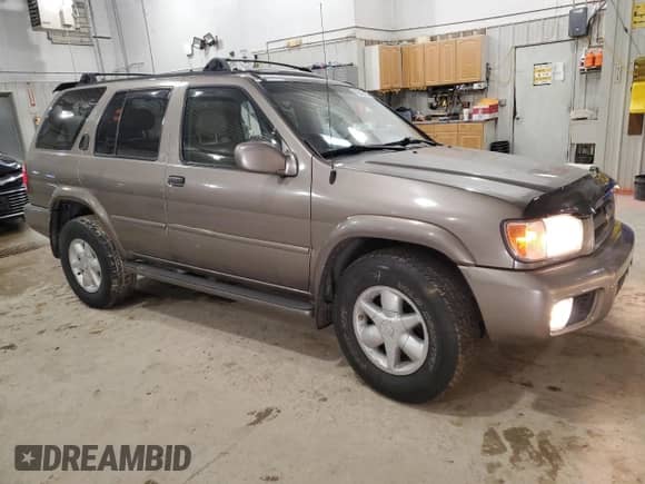 2001 Nissan Pathfinder LE с VIN JN8DR09Y41W574247, выставлен на аукционе Copart как лот 42309455 с пробегом 160 054 миль миль и Списание • Salvage title. История ставок и продаж доступна на DreamBid. Изображение 4.