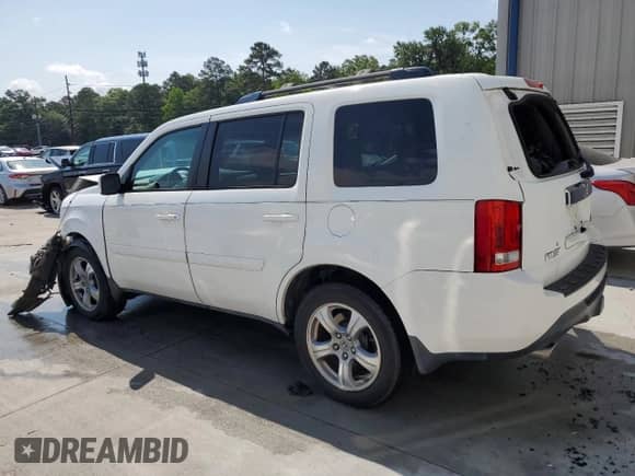 2015 Honda Pilot EX-L with VIN 5FNYF3H75FB001210, listed as a Copart auction lot 56127195 with 101,884 mi miles and Salvage title. Bid and sale history available at DreamBid. Image 2.