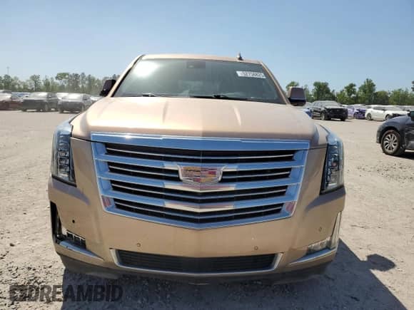 2020 Cadillac Escalade Platinum with VIN 1GYS4DKJ2LR181607, listed as a Copart auction lot 52758825 with 56,487 mi miles and Salvage title. Bid and sale history available at DreamBid. Image 5.