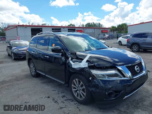 2013 Nissan Pathfinder SL with VIN 5N1AR2MM9DC619411, listed as a IAAI auction lot 43270465 with 219,829 mi miles and . Bid and sale history available at DreamBid. Image 6.