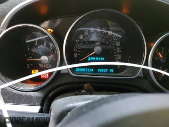 2004 Chevrolet SSR LS with VIN 1GCES14P84B103402, listed as a Copart auction lot 58600445 with 92,037 mi miles and Salvage title. Bid and sale history available at DreamBid. Image 9.