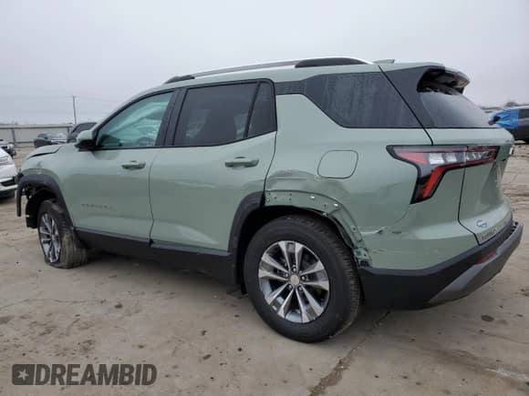 2025 Chevrolet Equinox FWD LT с VIN 3GNAXHEG6SL127689, выставлен на аукционе Copart как лот 44116865 с пробегом 611 миль миль и Списание • Salvage title. История ставок и продаж доступна на DreamBid. Изображение 2.