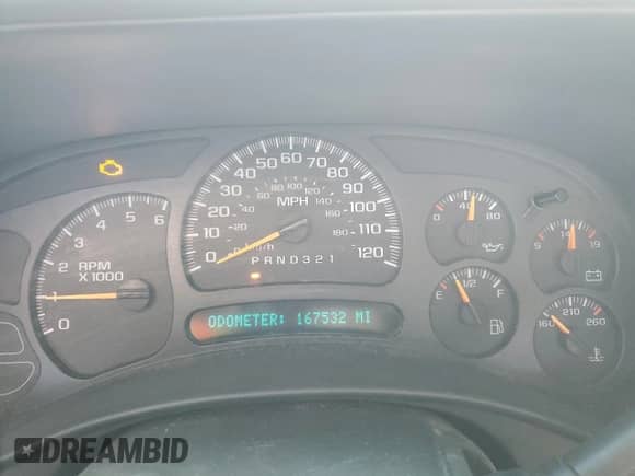 2006 GMC Sierra 1500 SLE1 with VIN 1GTEC19Z96Z233223, listed as a Copart auction lot 45981815 with 167,532 mi miles and Salvage title. Bid and sale history available at DreamBid. Image 9.