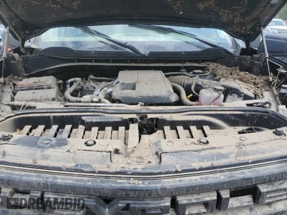 2024 Chevrolet Silverado 1500 Custom Trail Boss z VIN 3GCUDCE86RG359836, wystawiony jako Copart lot #54932715 z przebiegiem Nie podano mil oraz Szkoda całkowita • Salvage title. Historia ofert i sprzedaży dostępna na DreamBid. Obrazek 11.