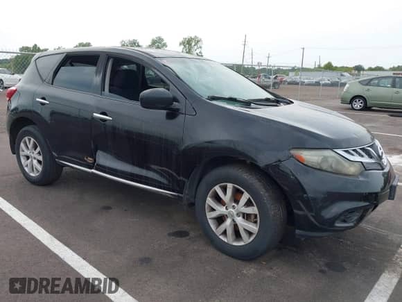 2011 Nissan Murano SL с VIN JN8AZ1MU5BW053455, выставлен на аукционе IAAI как лот 43169972 с пробегом 180 843 миль миль и . История ставок и продаж доступна на DreamBid. Изображение 1.