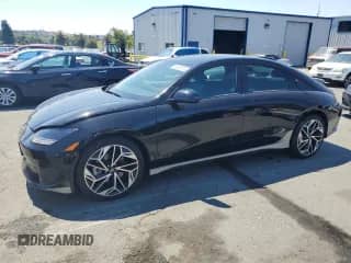 2023 Hyundai Ioniq 6 SEL с VIN KMHM34AA6PA037206, выставлен на аукционе Copart как лот 64690015 с пробегом 82 115 миль миль и Списание • Salvage title. История ставок и продаж доступна на DreamBid. Изображение 1.